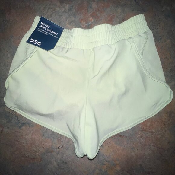 DSG Mid Rise Stride Run‎ Girl Shorts,  2XS, Light green - Picture 2 of 9